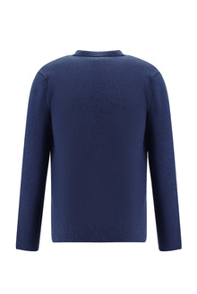 Koyu Lacivert Pamuk Triko Hırka