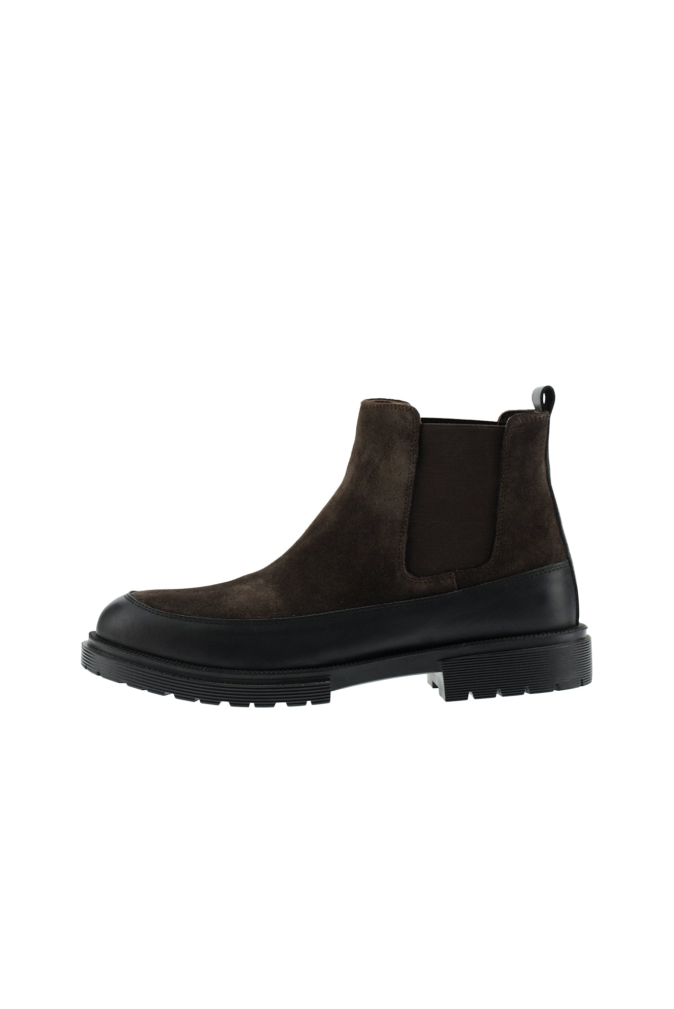 Koyu Kahve Süet Deri Bot