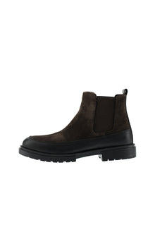 Koyu Kahve Süet Deri Bot