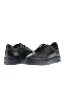 Siyah Sneaker Deri Ayakkab?-Abdullah Ki??l?