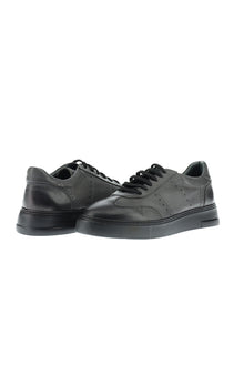 Orta Füme Sneaker Deri Ayakkab?-Abdullah Ki??l?