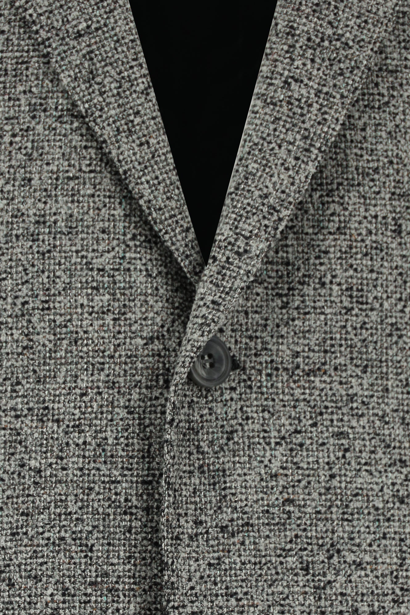 Orta Gri Relaxed Fit Rahat Kesim İtalyan Yünlü Ceket