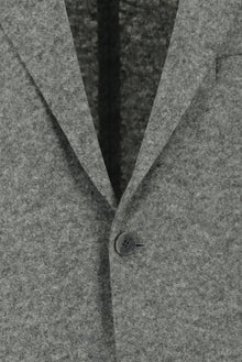 Orta Füme 7 Drop Slim Fit Dar Kesim Spor Yünlü ?talyan Ceket-Abdullah Ki??l?