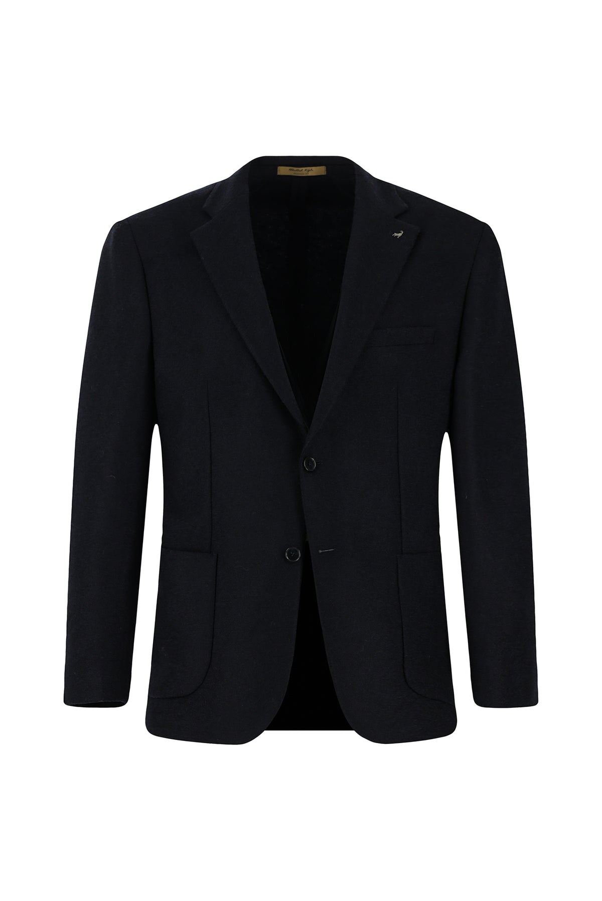 Koyu Lacivert 7 Drop Super Slim Fit Eksra Dar Kesim Spor Yünlü İtalyan Ceket
