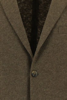 Orta Kahve 7 Drop Slim Fit Dar Kesim Spor Yünlü ?talyan Ceket-Abdullah Ki??l?