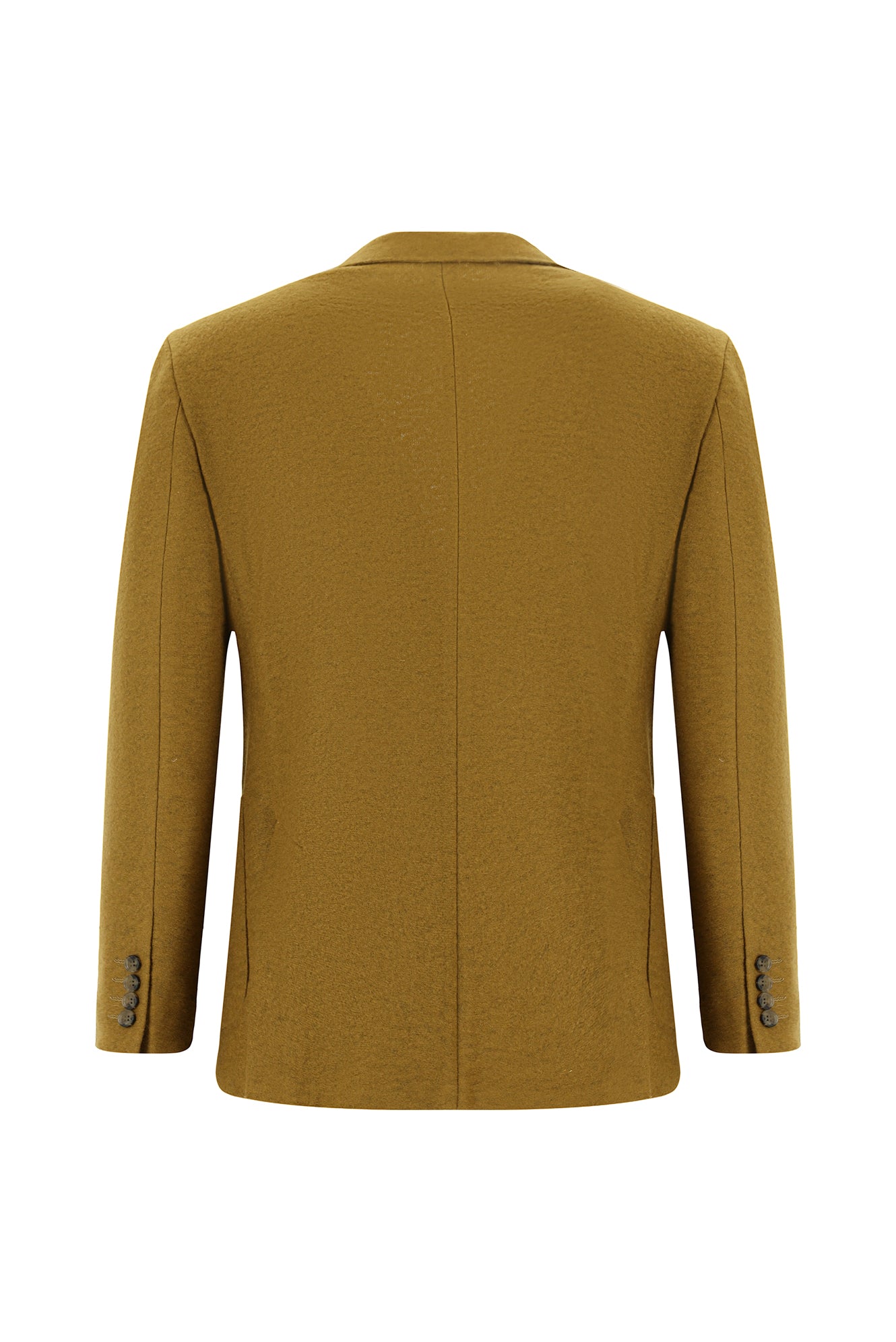 Taba Slim Fit Dar Kesim Spor Yünlü İtalyan Ceket