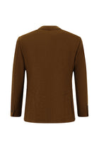 Kiremit 7 Drop Super Slim Fit Eksra Dar Kesim Spor Yünlü İtalyan Ceket