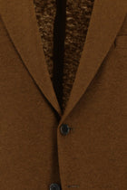 Kiremit 7 Drop Super Slim Fit Eksra Dar Kesim Spor Yünlü İtalyan Ceket