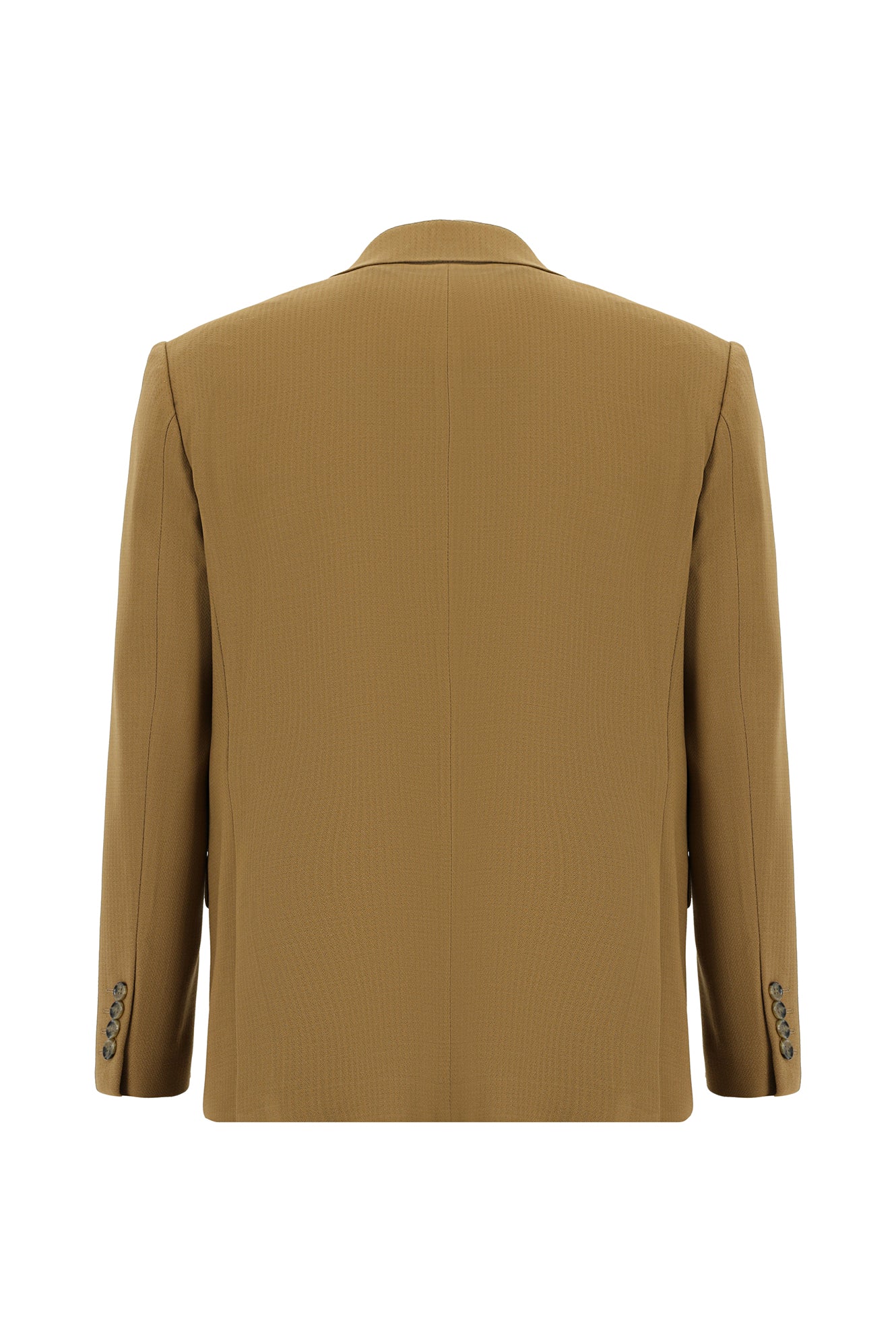 Taba Relaxed Fit Rahat Kesim Yünlü Kaşmirli Klasik Ceket