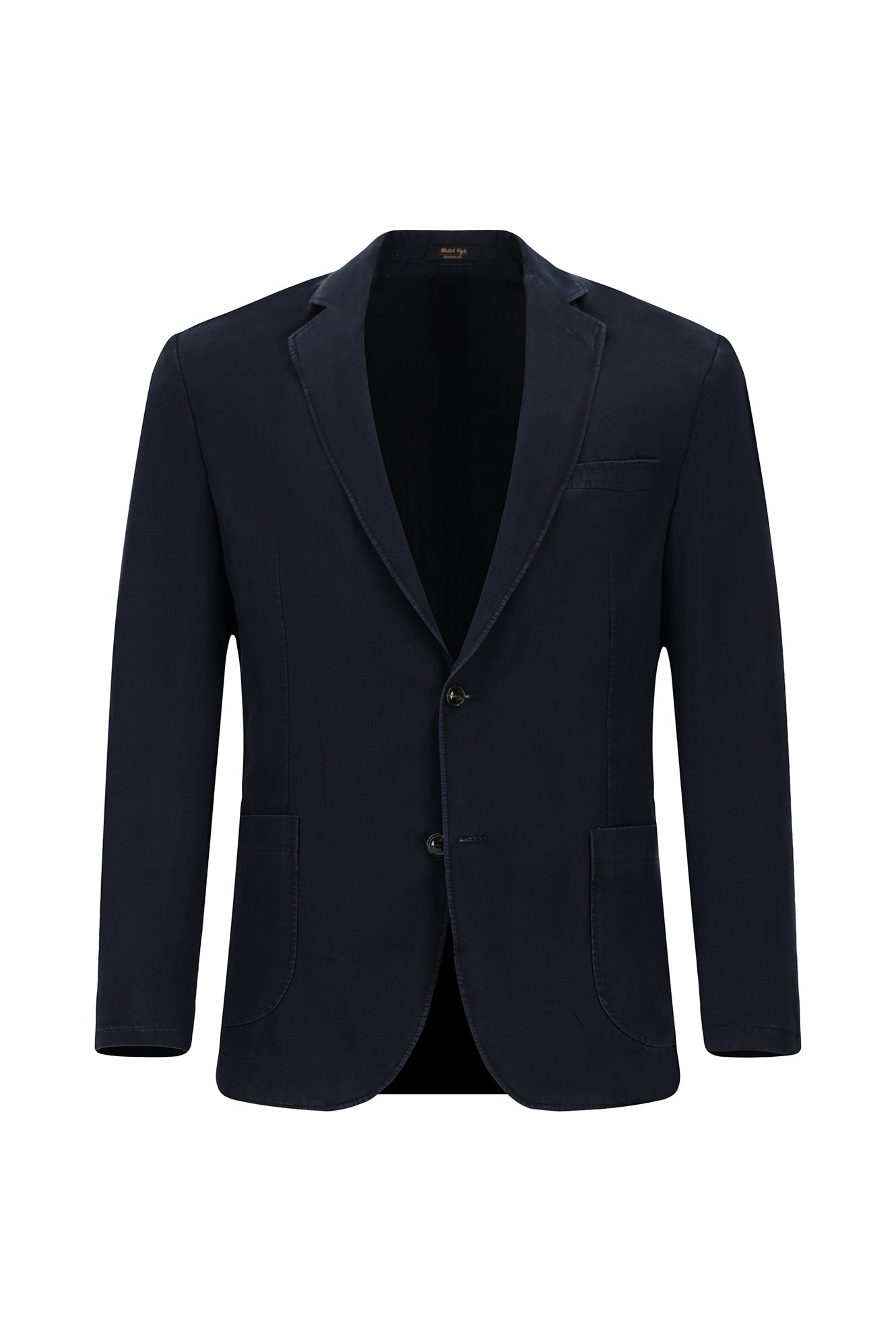 Koyu Lacivert Regular Fit Spor Lyocell Ceket