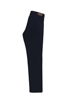 Koyu Lacivert Slim Fit Dar Kesim Likralı Kanvas / Chino Pantolon