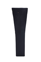 Koyu Lacivert Relaxed Fit Rahat Kesim Likralı Kadife Pantolon