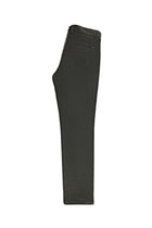 Orta Haki Regular Fit Likralı Kadife Pantolon