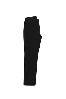 Siyah Regular Fit Likralı Gabardin Pantolon