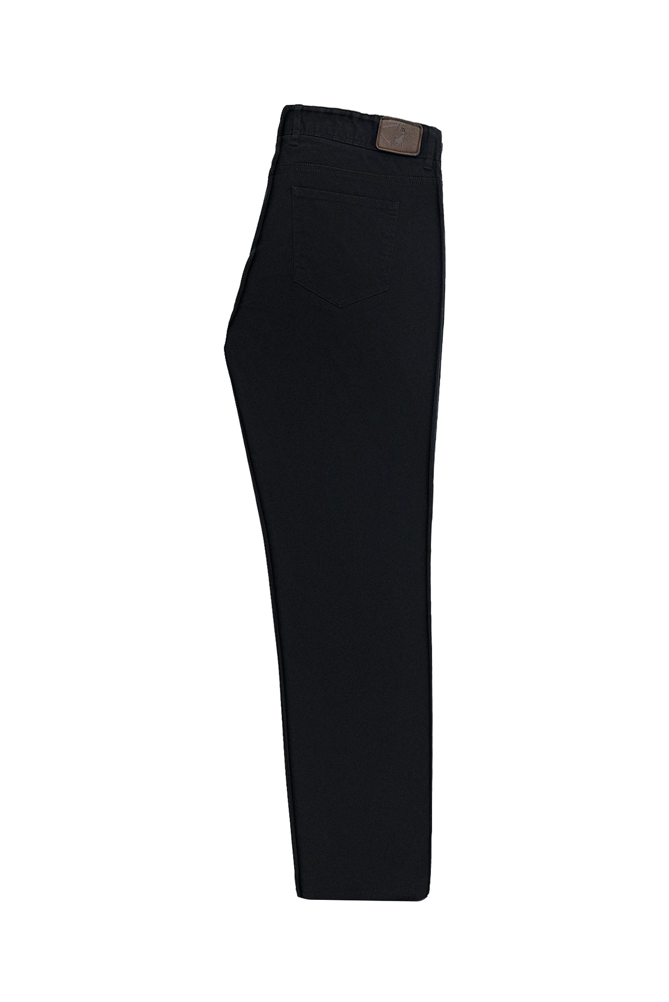 Siyah Slim Fit Dar Kesim Likralı Kanvas / Chino Pantolon