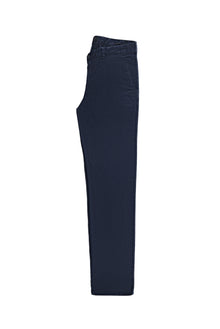 Koyu Lacivert Relaxed Fit Rahat Kesim Likralı Kanvas / Chino Pantolon