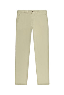 Açık Bej Relaxed Fit Rahat Kesim Likralı Kanvas / Chino Pantolon