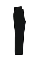 Siyah Relax Fit Rahat Kesim Likralı Gabardin Pantolon