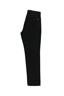 Siyah Slim Fit Dar Kesim Likral? Gabardin Pantolon-Abdullah Ki??l?