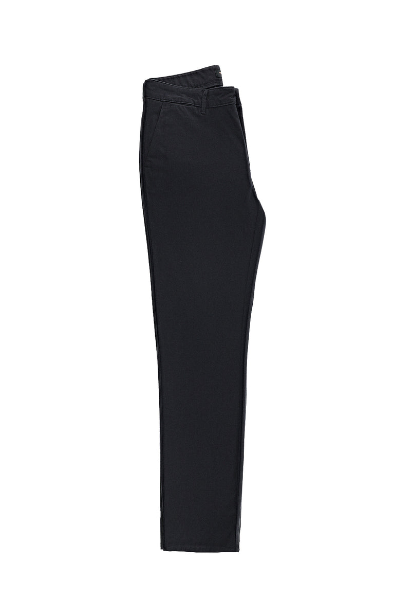 Koyu Füme Relax Fit Rahat Kesim Likralı Gabardin Pantolon