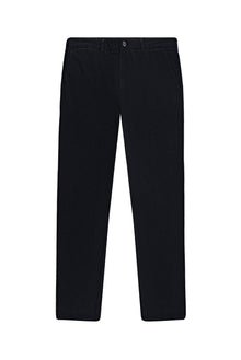 Orta Lacivert Slim Fit Dar Kesim Likral? Gabardin Pantolon-Abdullah Ki??l?