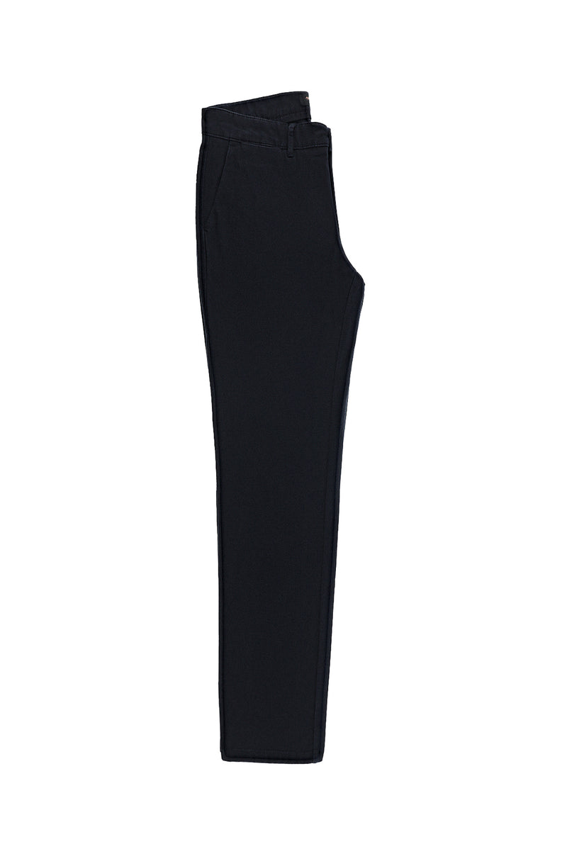 Orta Lacivert Regular Fit Likralı Gabardin Pantolon