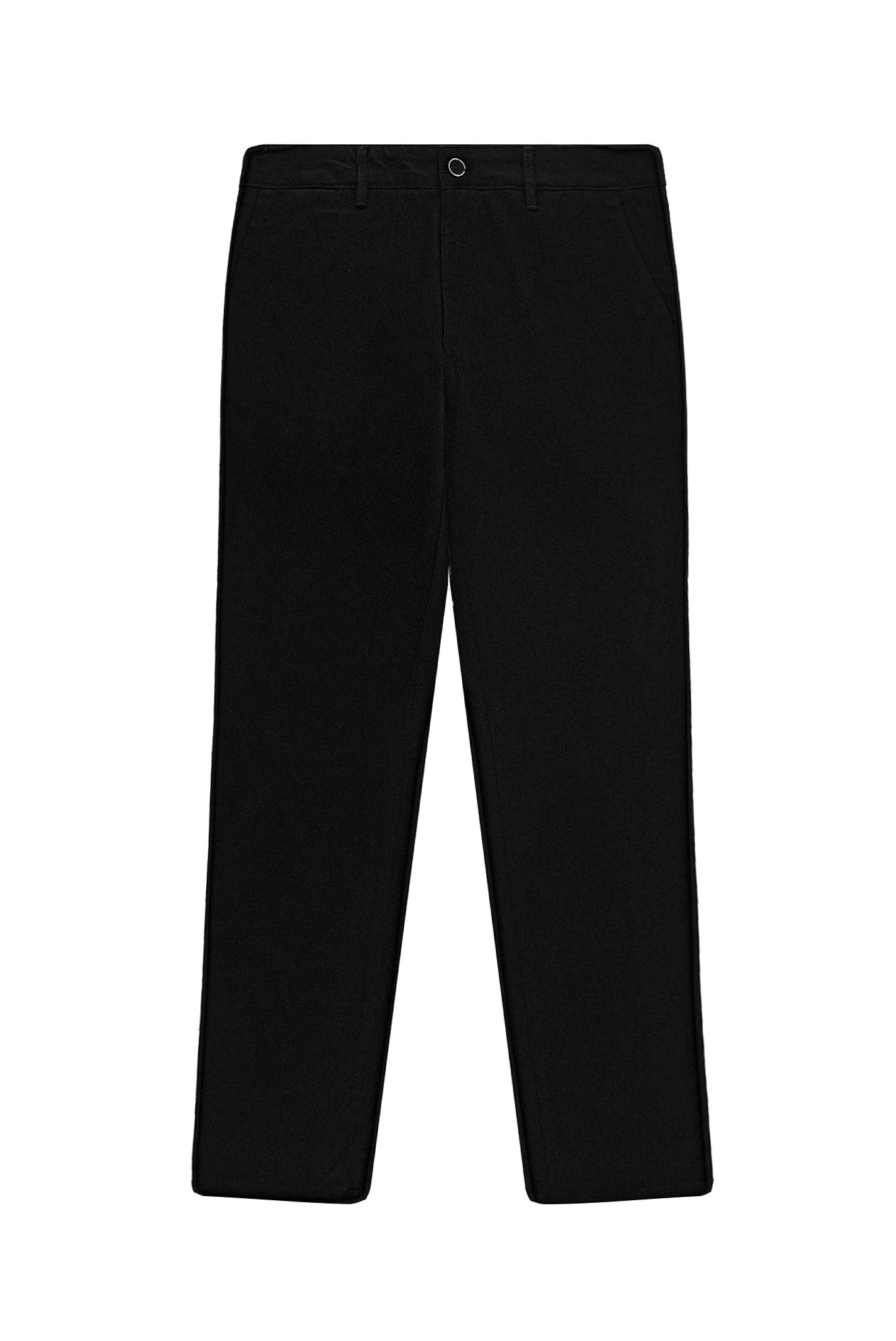 Koyu Antrasit Relax Fit Rahat Kesim Likralı Gabardin Pantolon
