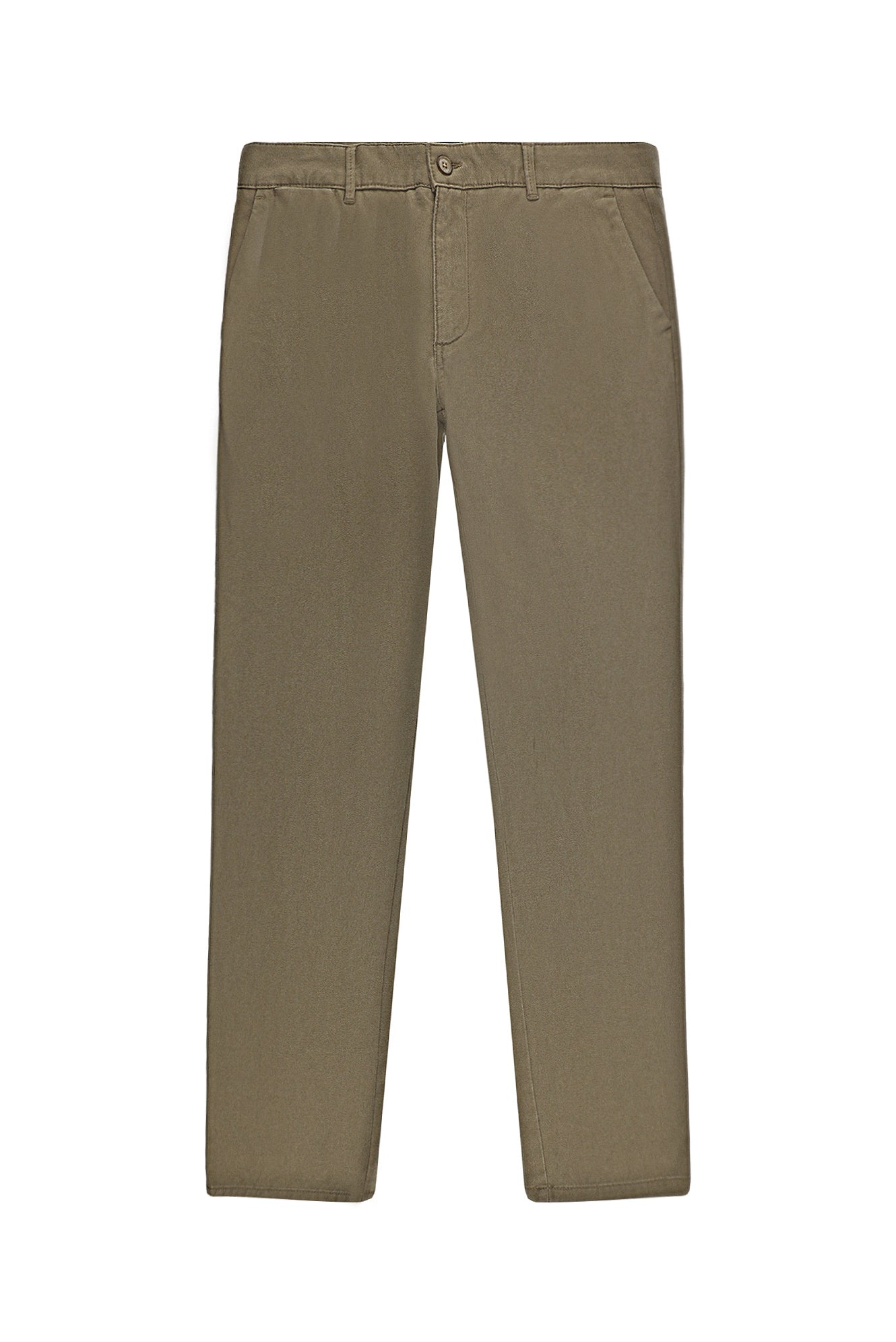 Orta Vizon Regular Fit Likralı Gabardin Pantolon