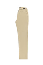 Orta Bej Regular Fit Likralı Kanvas / Chino Pantolon