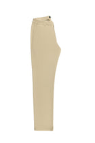 Orta Bej Regular Fit Likralı Kanvas / Chino Pantolon