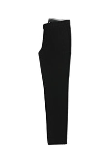 Siyah Slim Fit Dar Kesim Likralı Kanvas / Chino Pantolon
