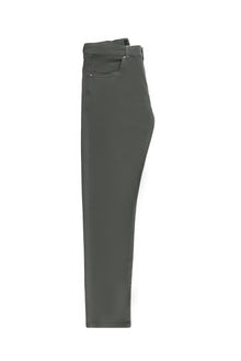 Koyu Antrasit Slim Fit Dar Kesim Likralı Kanvas / Chino Pantolon