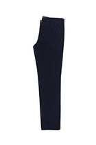Koyu Lacivert Regular Fit Likralı Kanvas / Chino Pantolon