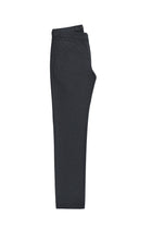 Koyu Lacivert Relaxed Fit Rahat Kesim Desenli Likralı Kanvas / Chino Pantolon