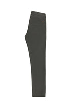 Orta Haki Relaxed Fit Rahat Kesim Desenli Likralı Kanvas / Chino Pantolon
