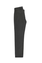 Orta Antrasit Regular Fit Desenli Likralı Kanvas / Chino Pantolon