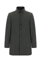 Koyu Füme Kaşmir Kaban