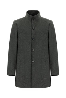 Koyu Füme Kaşmir Kaban