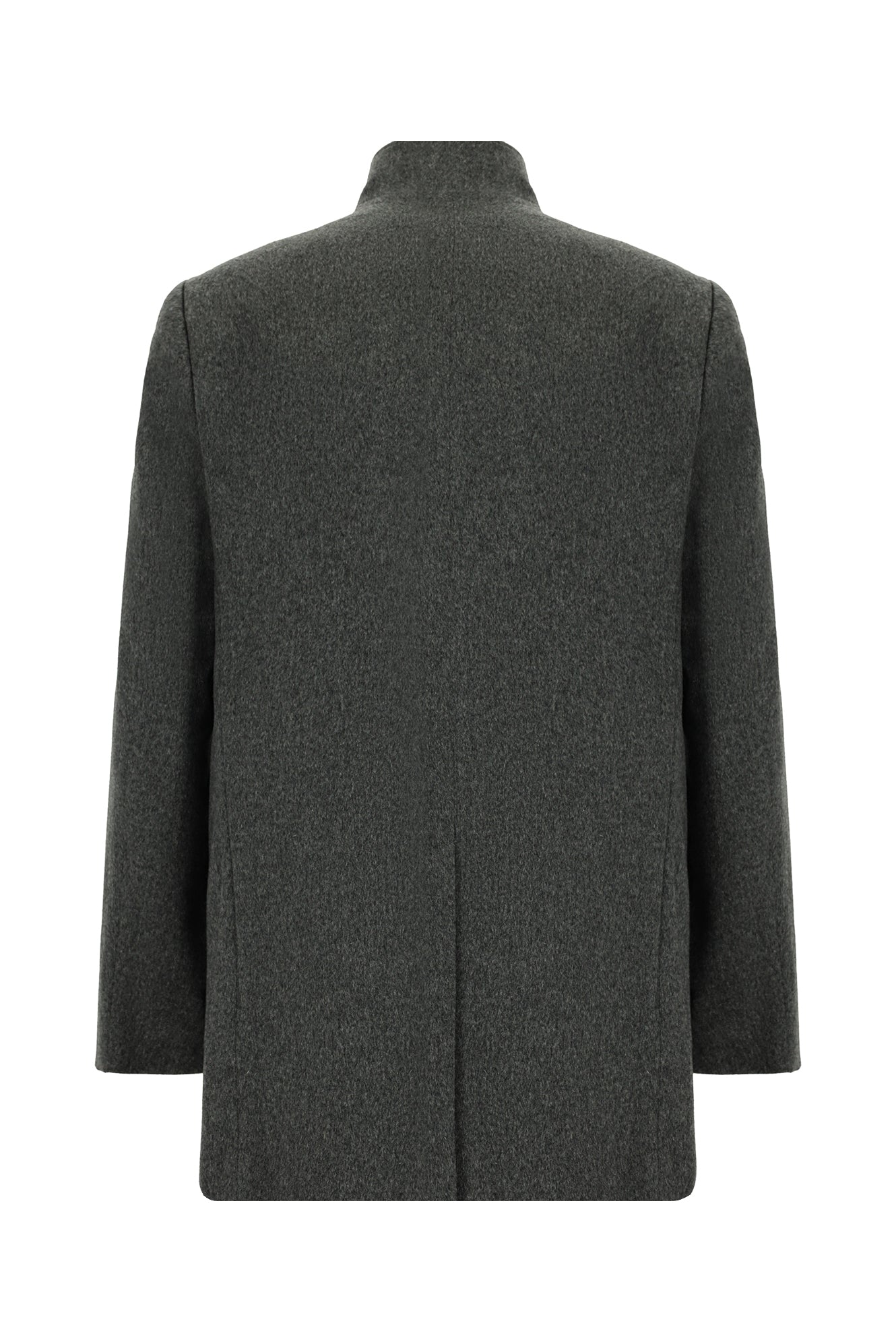 Koyu Füme Kaşmir Kaban