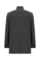 Koyu Füme Kaşmir Kaban