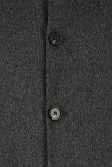 Koyu Füme Kaşmir Kaban