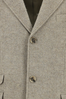 Orta Vizon Slim Fit Dar Kesim Yün Palto