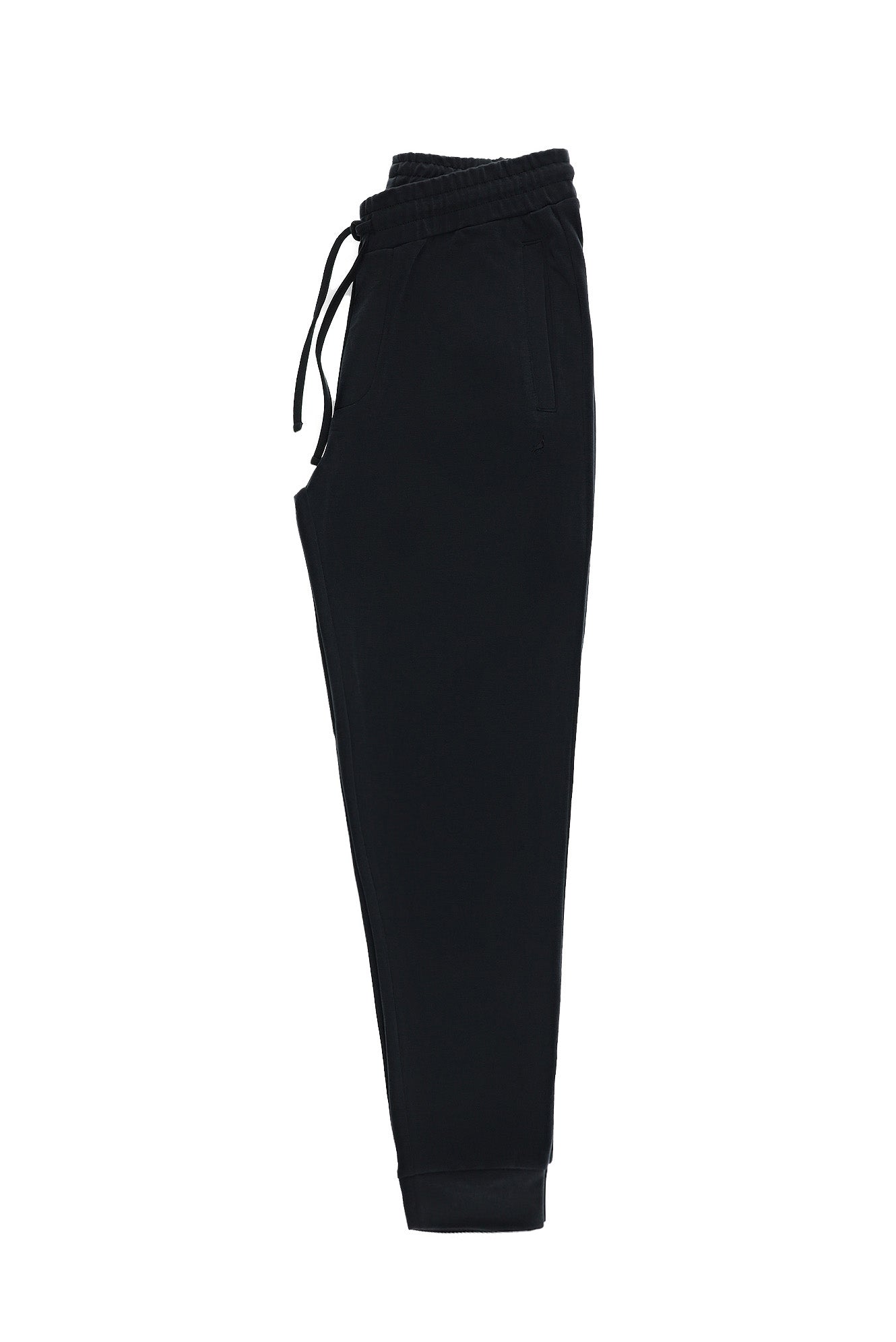 Siyah Regular Fit Likralı Sweatpant / Eşofman Altı