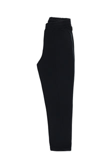 Siyah Regular Fit Likralı Sweatpant / Eşofman Altı