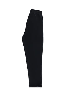 Siyah Regular Fit Likralı Sweatpant / Eşofman Altı