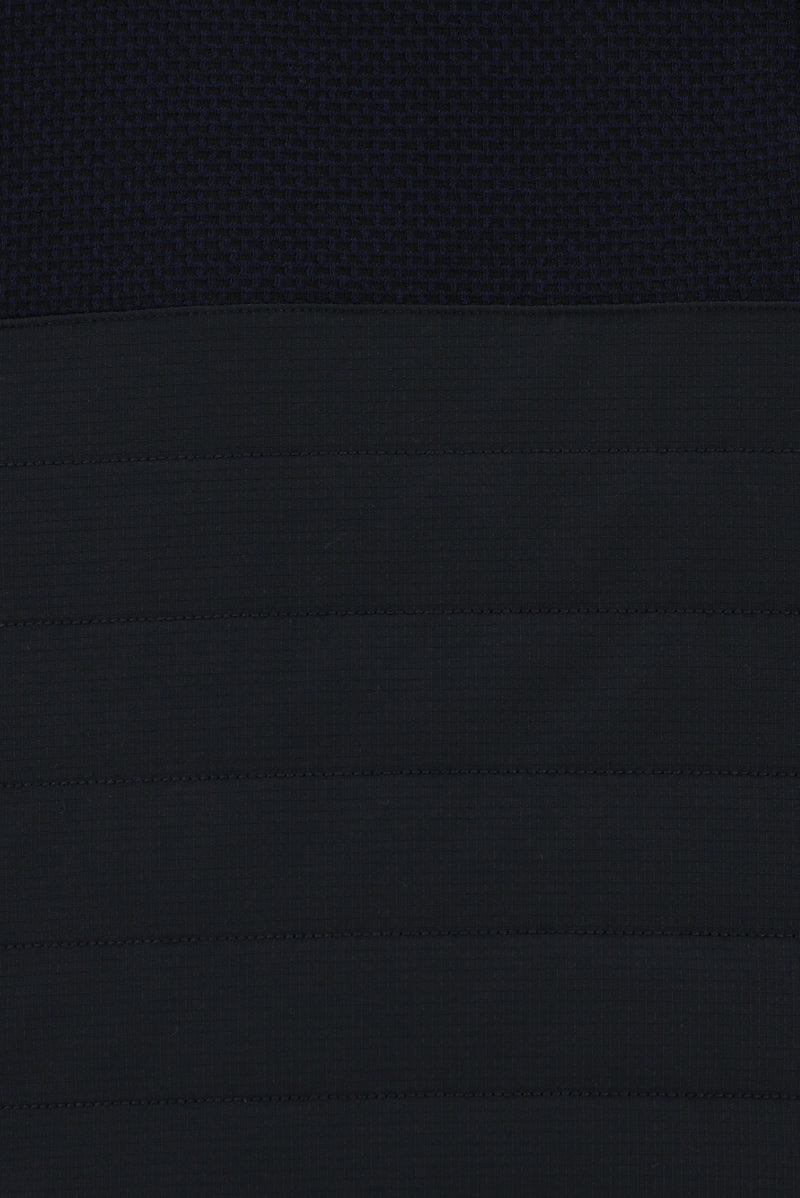 Koyu Lacivert Kapüşonlu Regular Fit Desenli Fermuarlı Sweatshirt