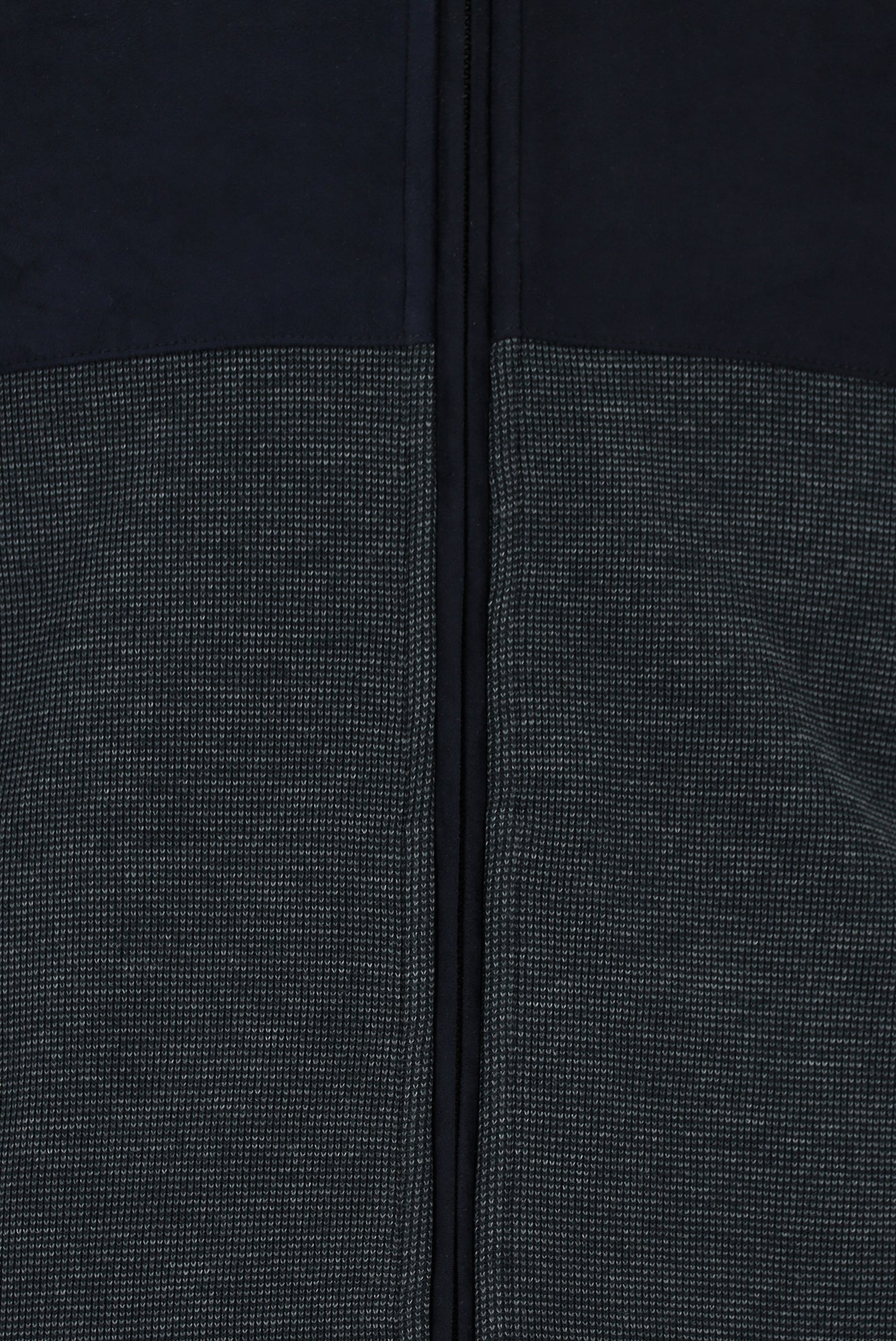 Açık Lacivert Pamuklu Fermuarlı Sweatshirt