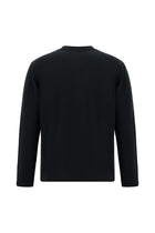 Siyah Bisiklet Yaka Regular Fit Sweatshirt