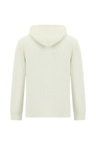 Taş Kapüşonlu Regular Fit Desenli Pamuklu Sweatshirt