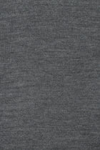 Orta Gri Melanj Bisiklet Yaka Regular Fit Yünlü İtalyan Triko Kazak
